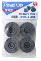 Spartacus SP143 Trimmer spool & line Pack of 4